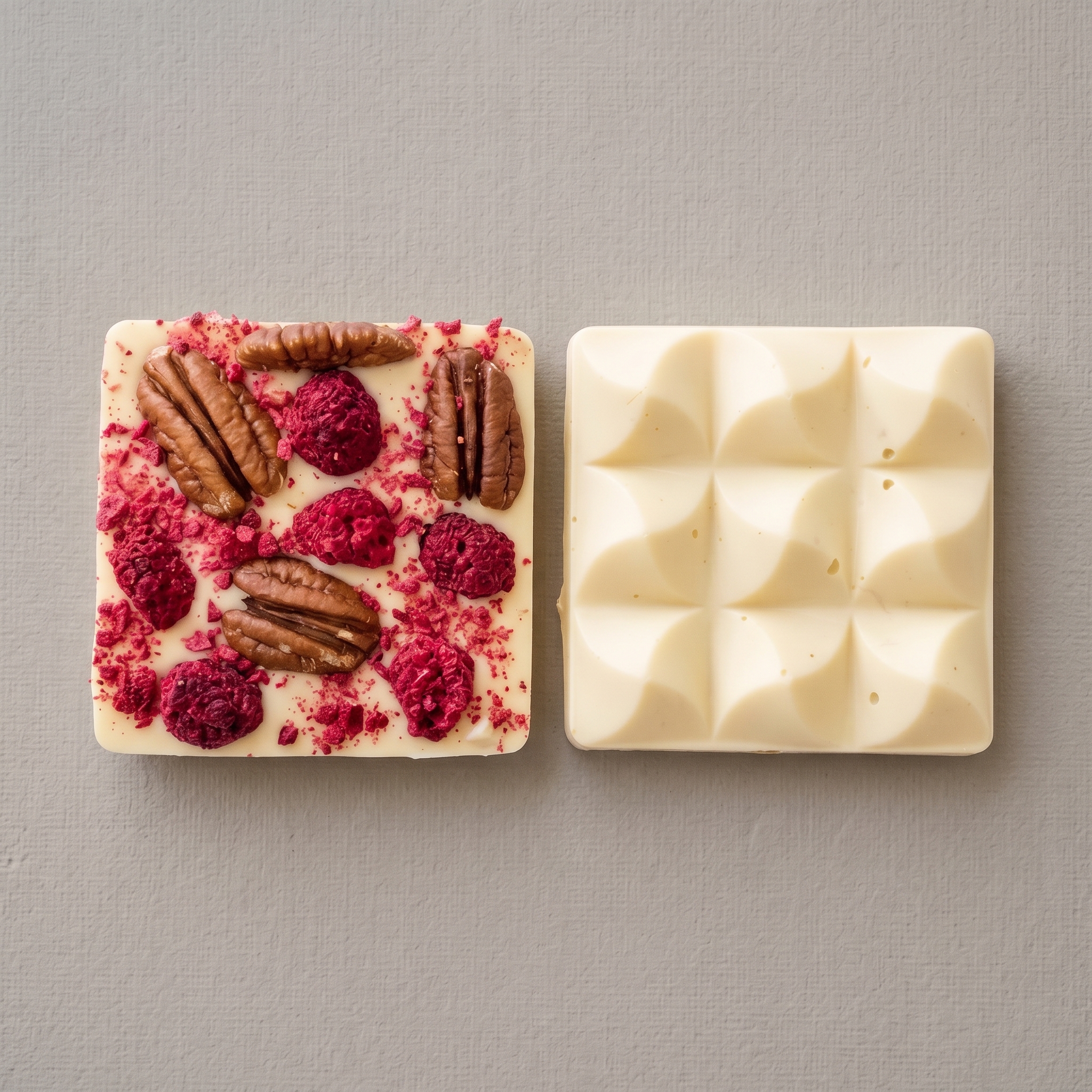 White - Pecan & Raspberry