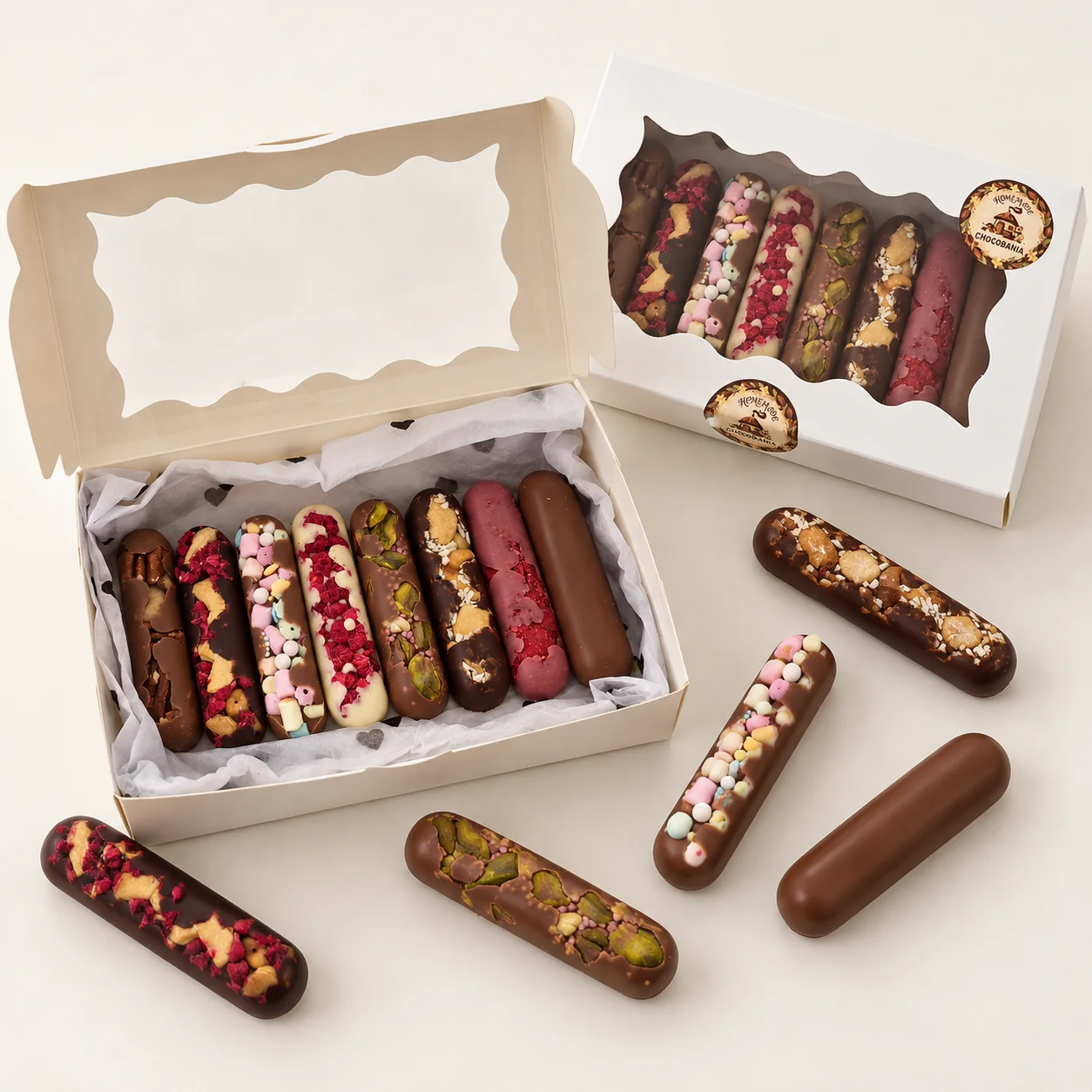 Belgian Chocolate Fingers Gift Box