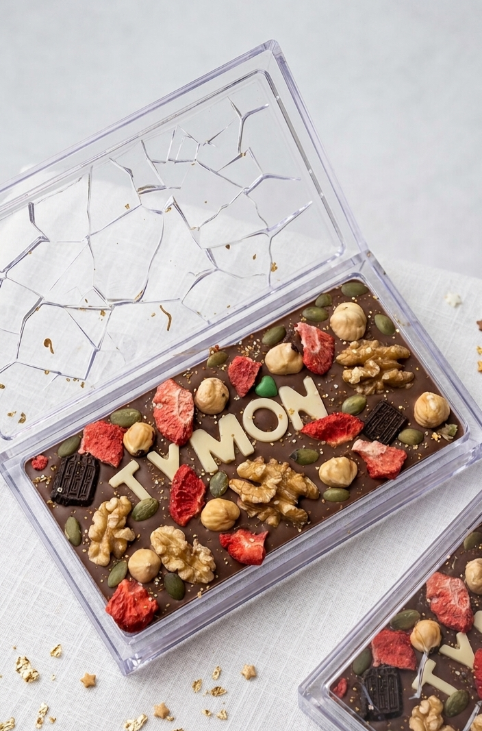 Personalised Belgian Milk Chocolate Message Bar