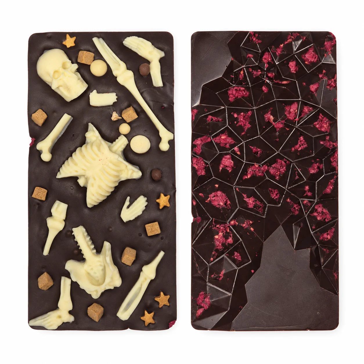 Halloween Bones Belgian Dark Chocolate Bar